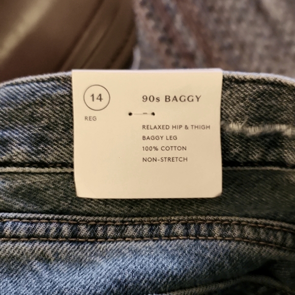 UNIVERSAL THREAD Jeans Relaxed Hip and Thigh Baggy Leg High Rise - Picture 9 of 9